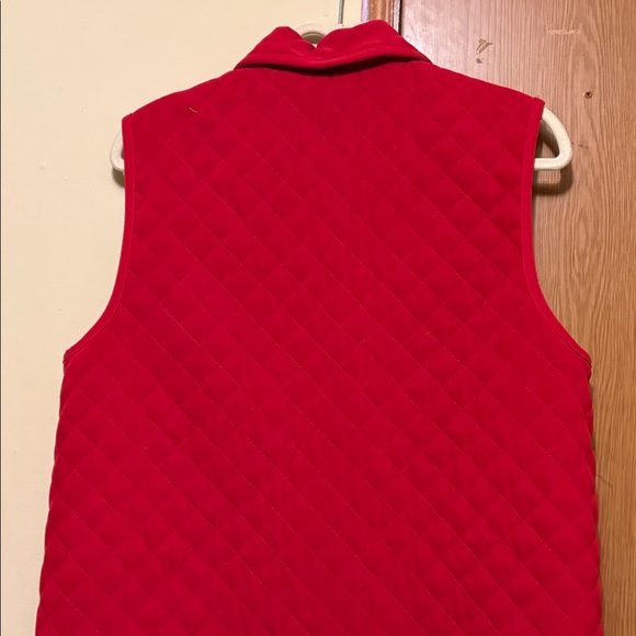 Talbots Red Stretch Vest - Picture 4 of 8